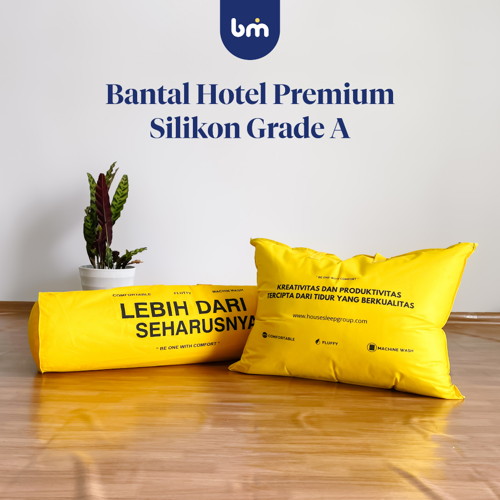 Bantal Tidur Hotel Premium 1 Set - Silicone Grade A