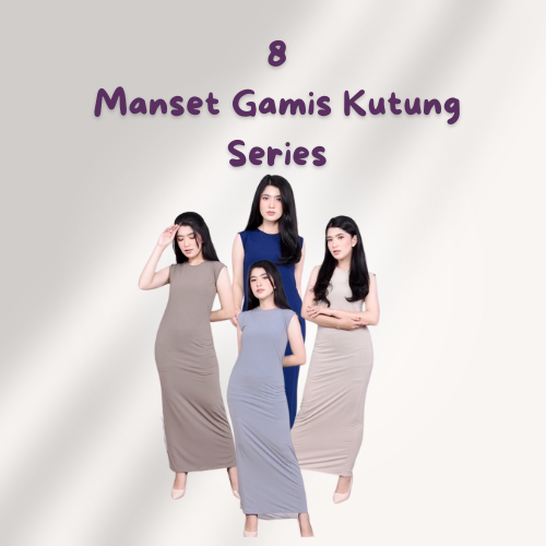 Manset Gamis Tanpa Lengan / Manset Tanpa Lengan / Inner Gamis / Inner