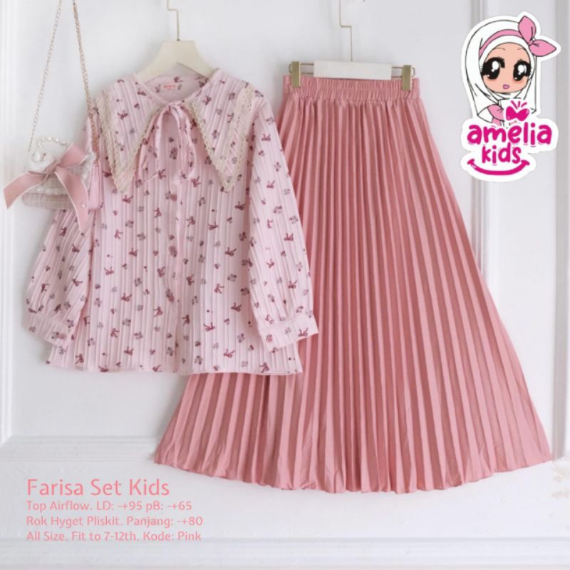 SETELAN ROK ANAK // FARISA SET ORI AMELIA KIDS