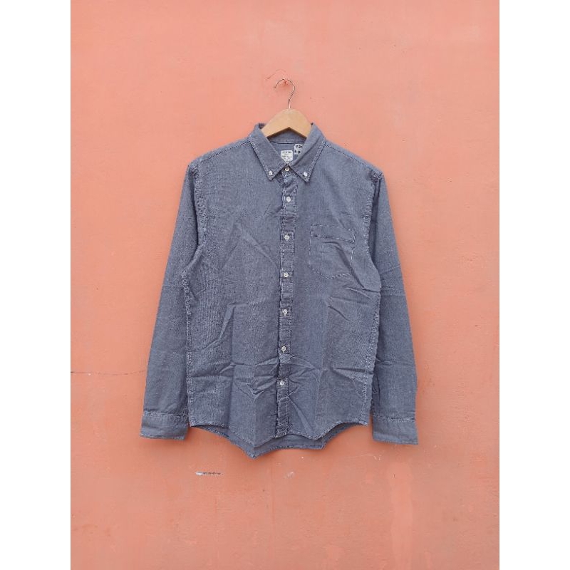 kemeja work shirt kemeja flanel kemeja veterano kemeja G10RD4N0 oxpord second bale bekas seken brand
