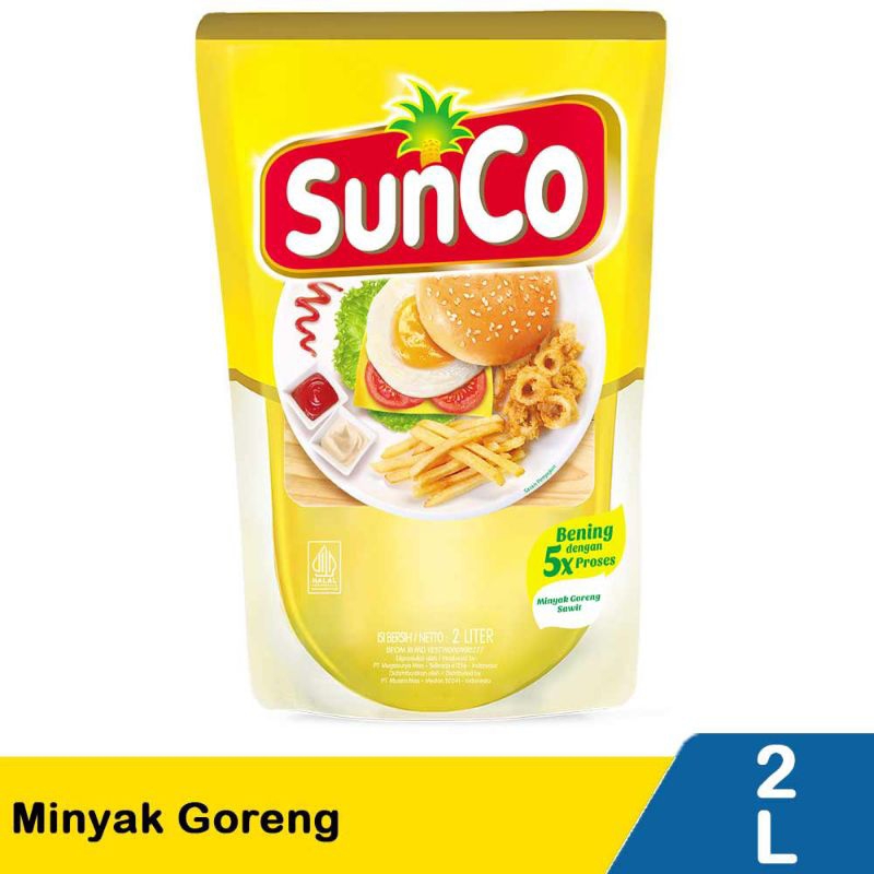 

sunco minyak goreng 2l
