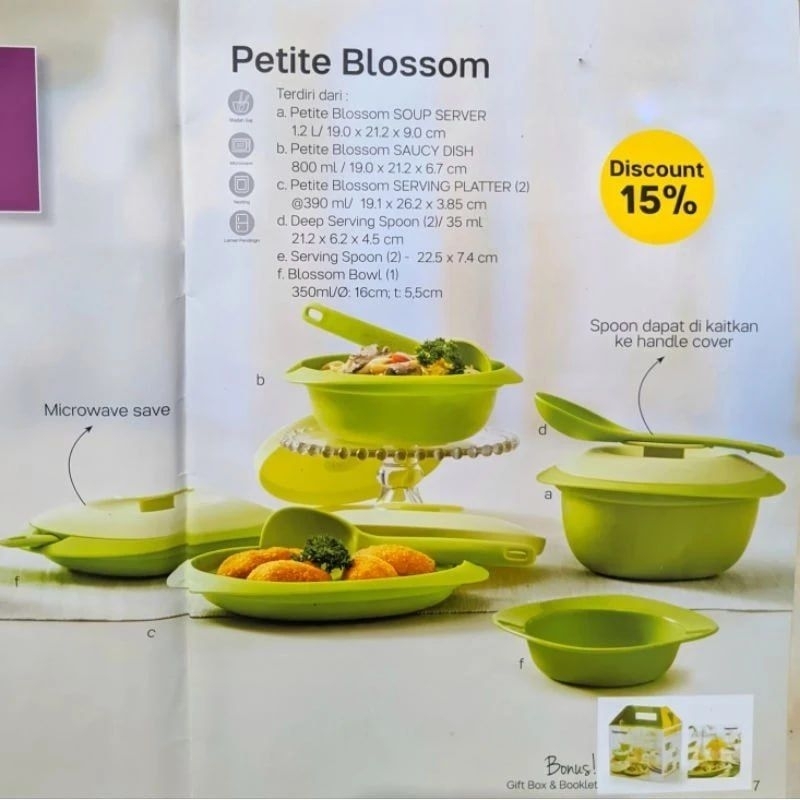 Tupperware Petite Blossom