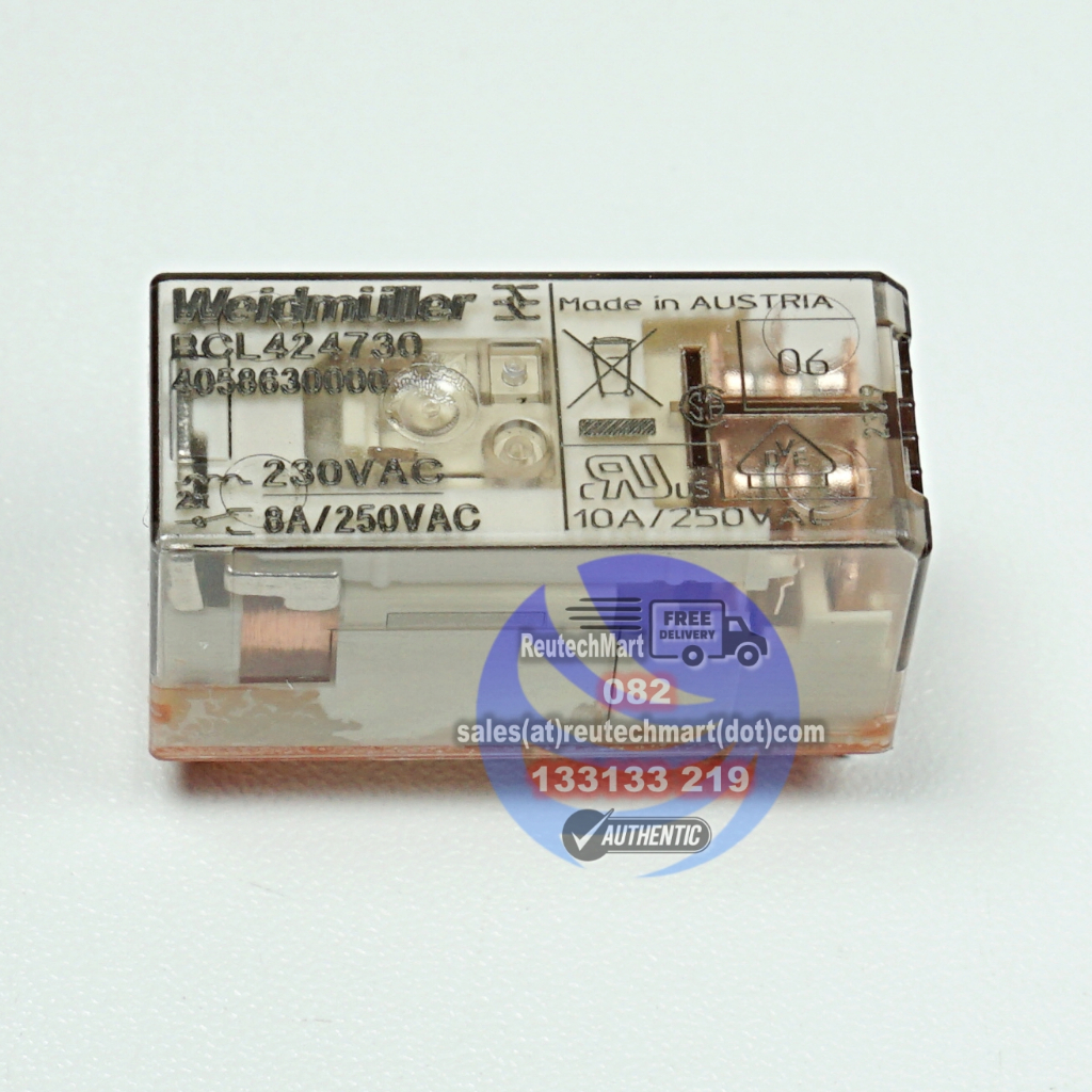 Weidmuller RCL424730 4058630000 Relay RCL424730 2CO