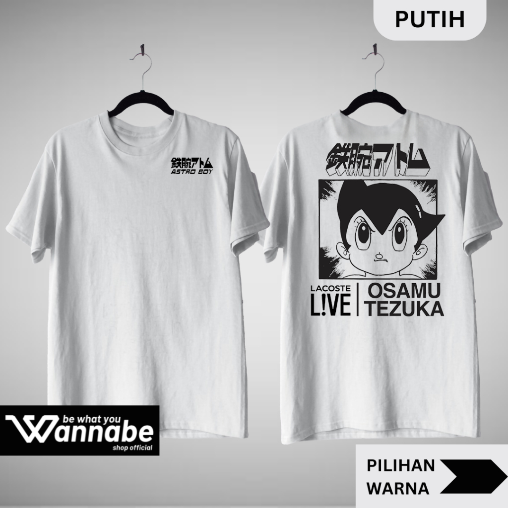 Kaos SUP3RH3RO JEPANG ASTROBOY 18 Kaos Dewasa Size S - 7XL BigSize Jumbo dan Kaos Anak Size XS - XL 