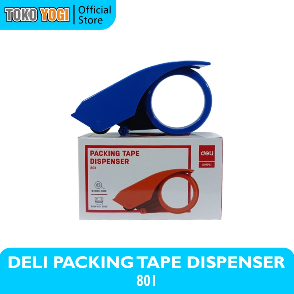

DELI PACKING TAPE DISPENSER 801 || ALAT PEMOTONG LAKBAN