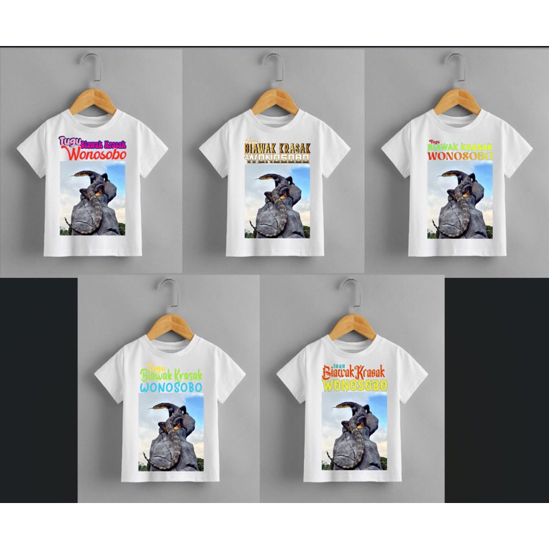 Kaos Anak Tugu Biawak Krasak Wonosobo