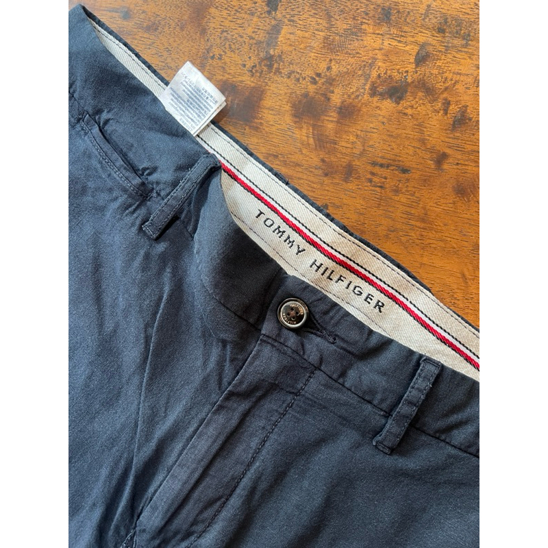 Tommy Hilfiger Linen Chino Pants Celana Panjang not Nudie Calvin Levis