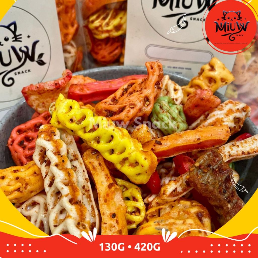 

Seblak Campur / Seblak Mix Pedas - Snack Viral Big Size