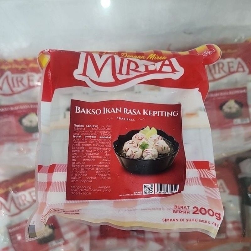 

MIREA BAKSO KEPITING 200g