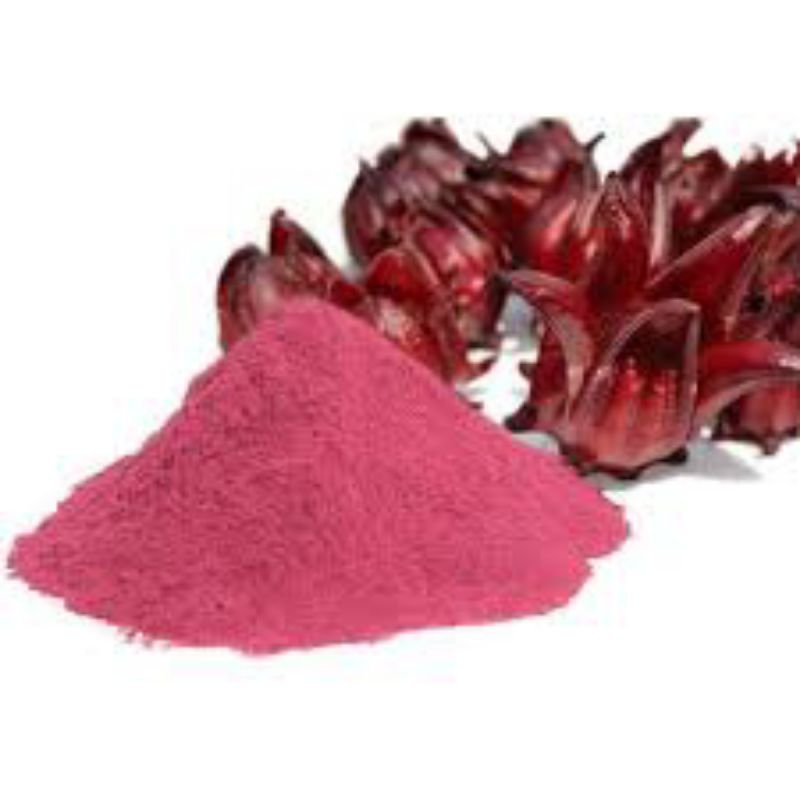 

Bubuk Serbuk Rosella merah 50gr Rosela bubuk 50 gram