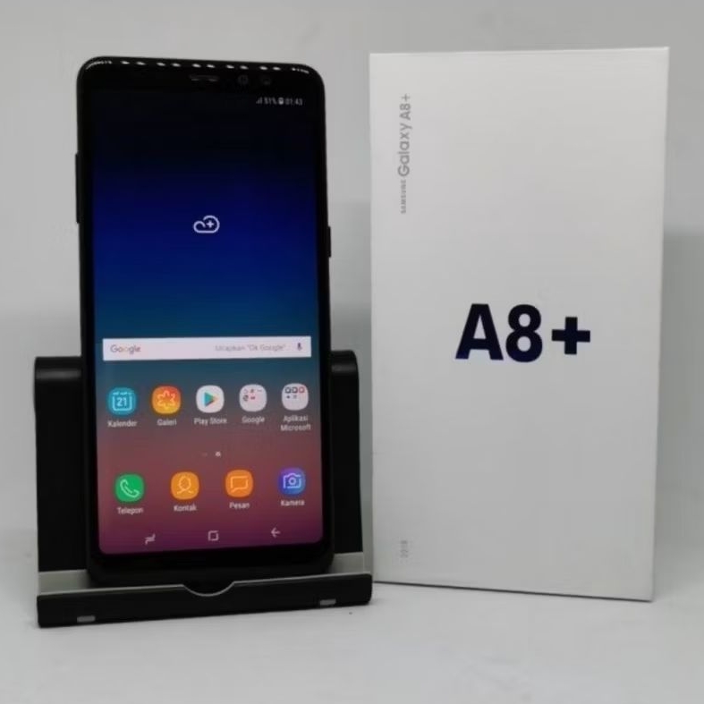 SAMSUNG A8+ PLUS 6/64 SECOND ORI SEIN