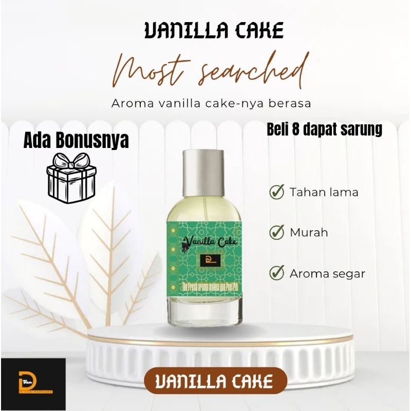 Vanilla Cake Perfume  35 ML By: D VAN Perfume