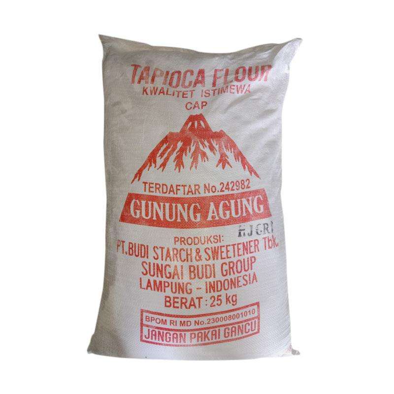 

GUNUNG AGUNG Tepung Tapioka Sak 25kg – Tepung Tapioka Berkualitas untuk Berbagai Kebutuhan Masakan