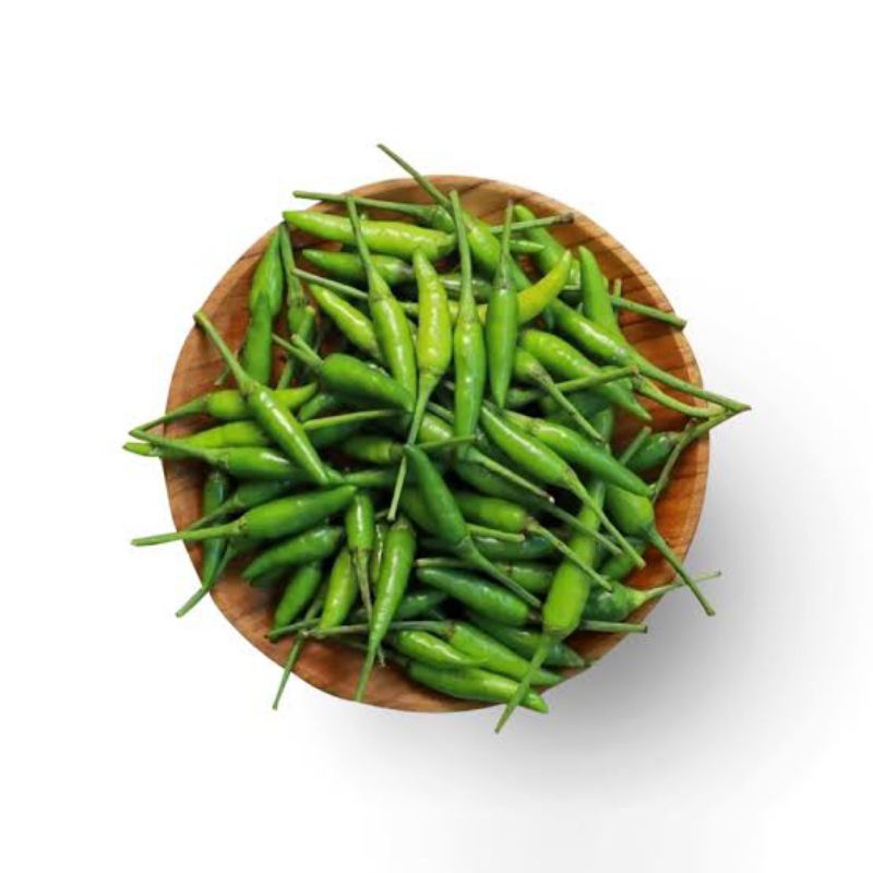 

Cabe Rawit Hijau, Cabai Lalap 100gr