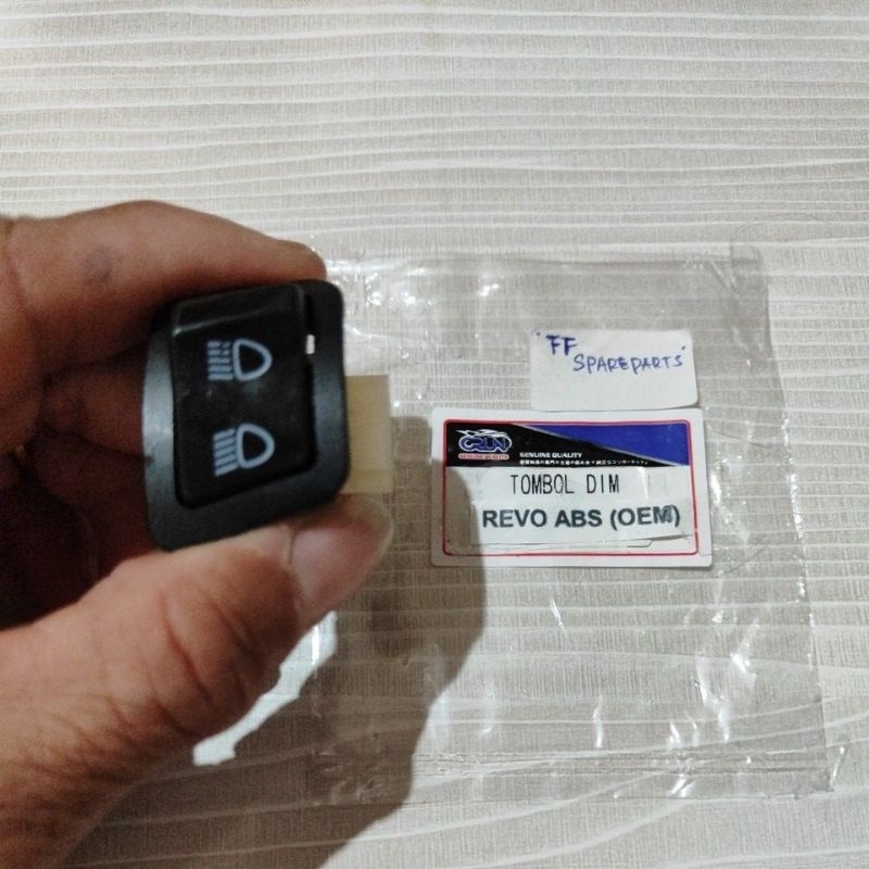 CRUN TOMBOL DIMMER REVO ABS (OEM)/REVO FI /BLADE /BEAT POP FI /VARIO 125 150 FI /SUPRA X 125 HELM IN