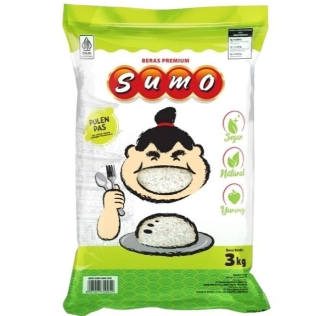 

Sumo Hijau Beras Premium 3Kg