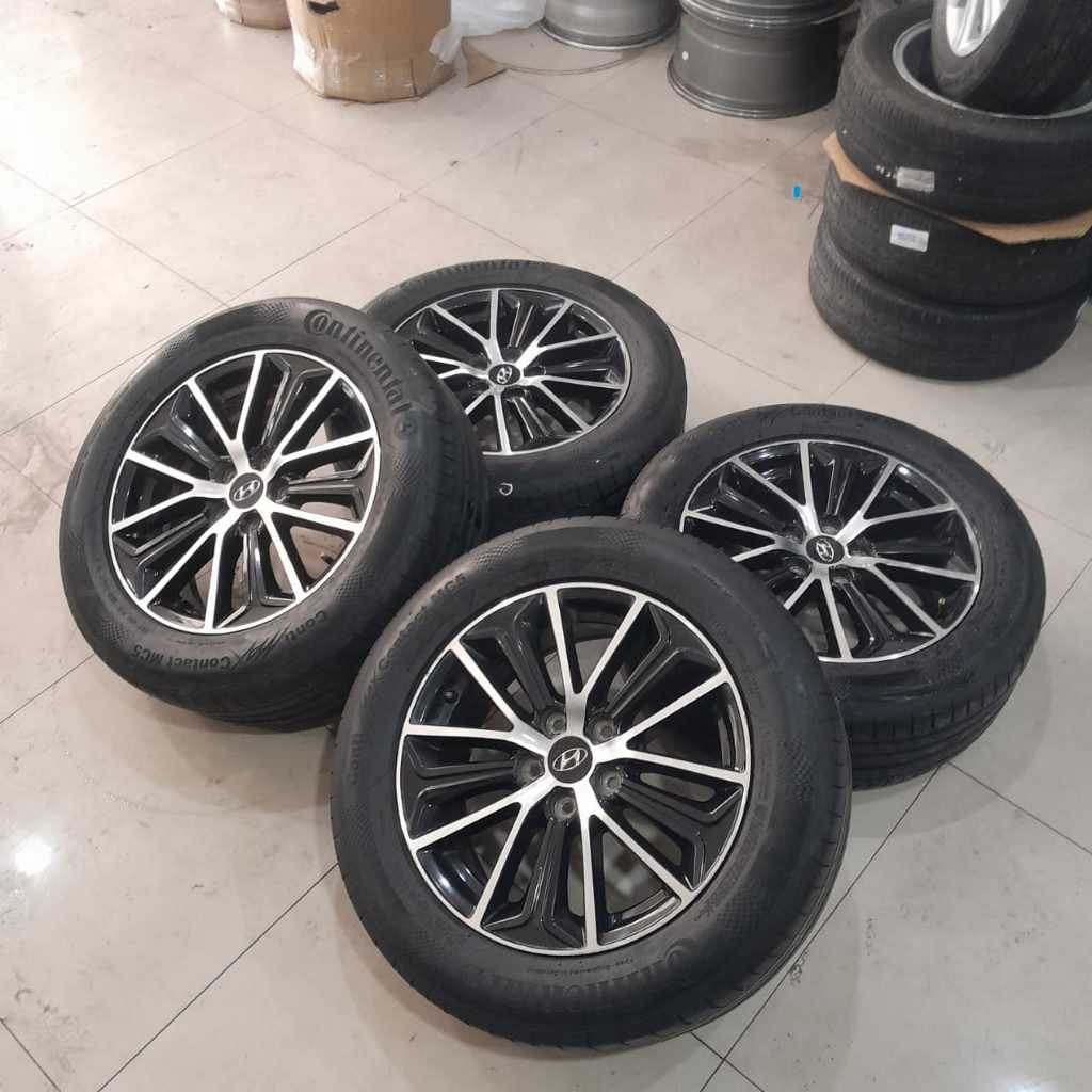 Velg Mobil Copotan Std Oem Hyundai Tuchson Ring 17 Lebar 7 Pcd 5x114,3 Plus Ban 225/60 R17