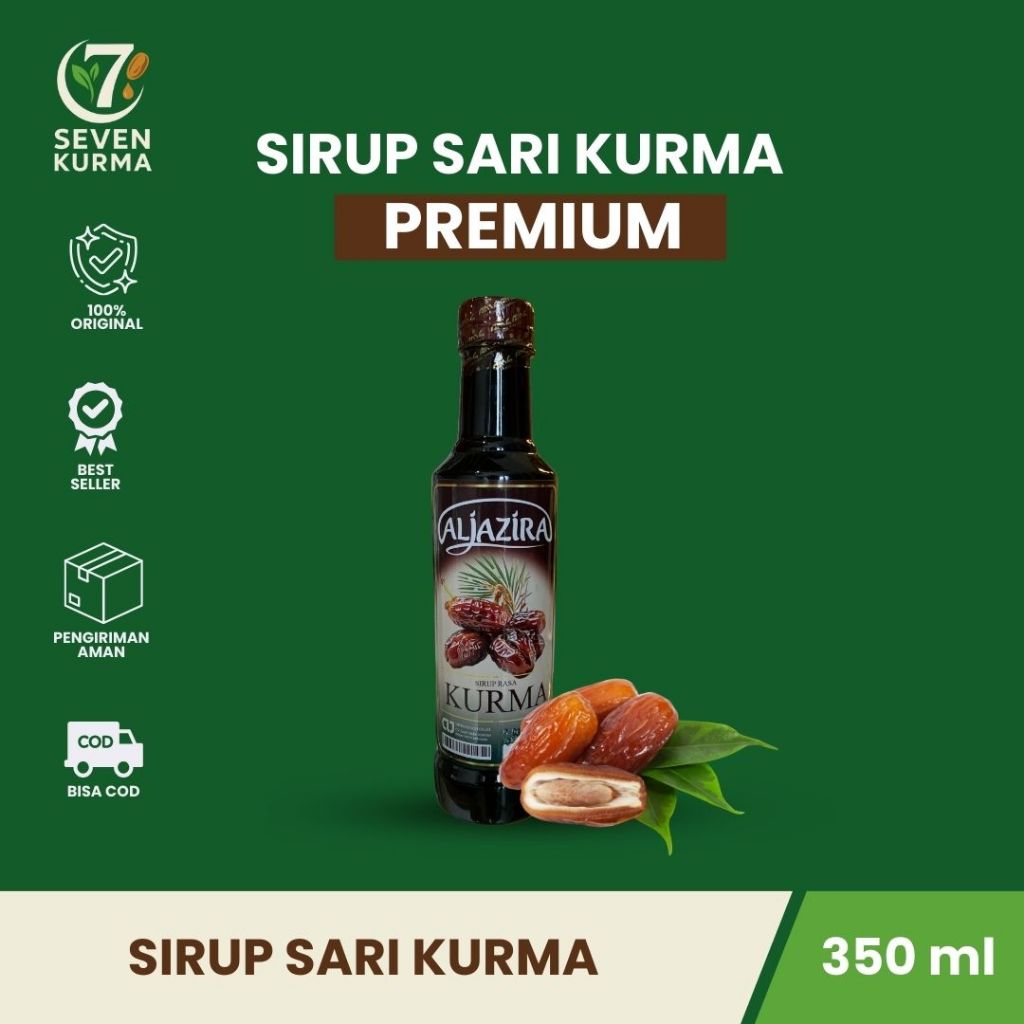 

SIRUP SARI KURMA 350ml Meningkatkan Daya Tahan Tubuh Premium By SevenKurma