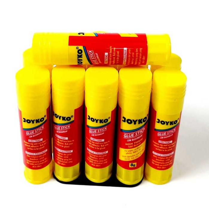 

Harga Grosir ( 1Packs/ 12pcs ) Lem Glue Stick mini 8grm JOYKO GS-09 Original