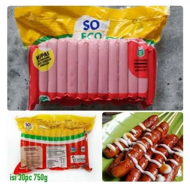 

Sosis Merah So Eco 750 gr Isi 30