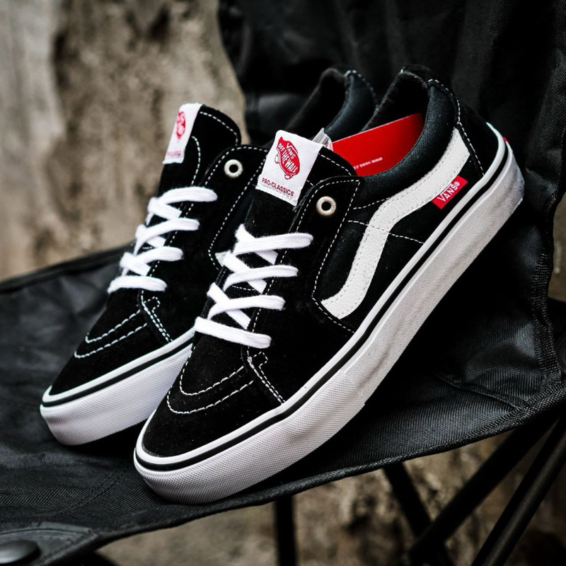Sk8 Low Pro Black White