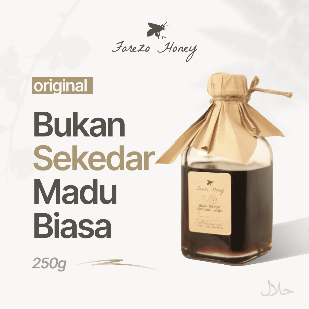 

Madu asli trigona lebah anti oksidan original 100% asli Forezo Honey Klanceng murni tanpa campuran