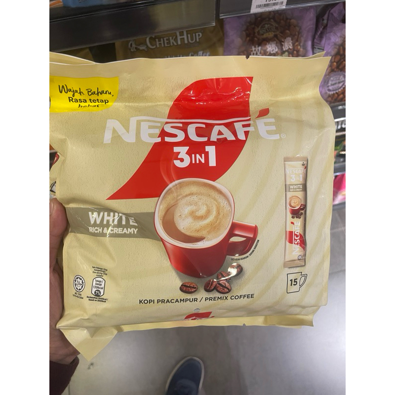 

nescafe 3in1 White Rich Creamy