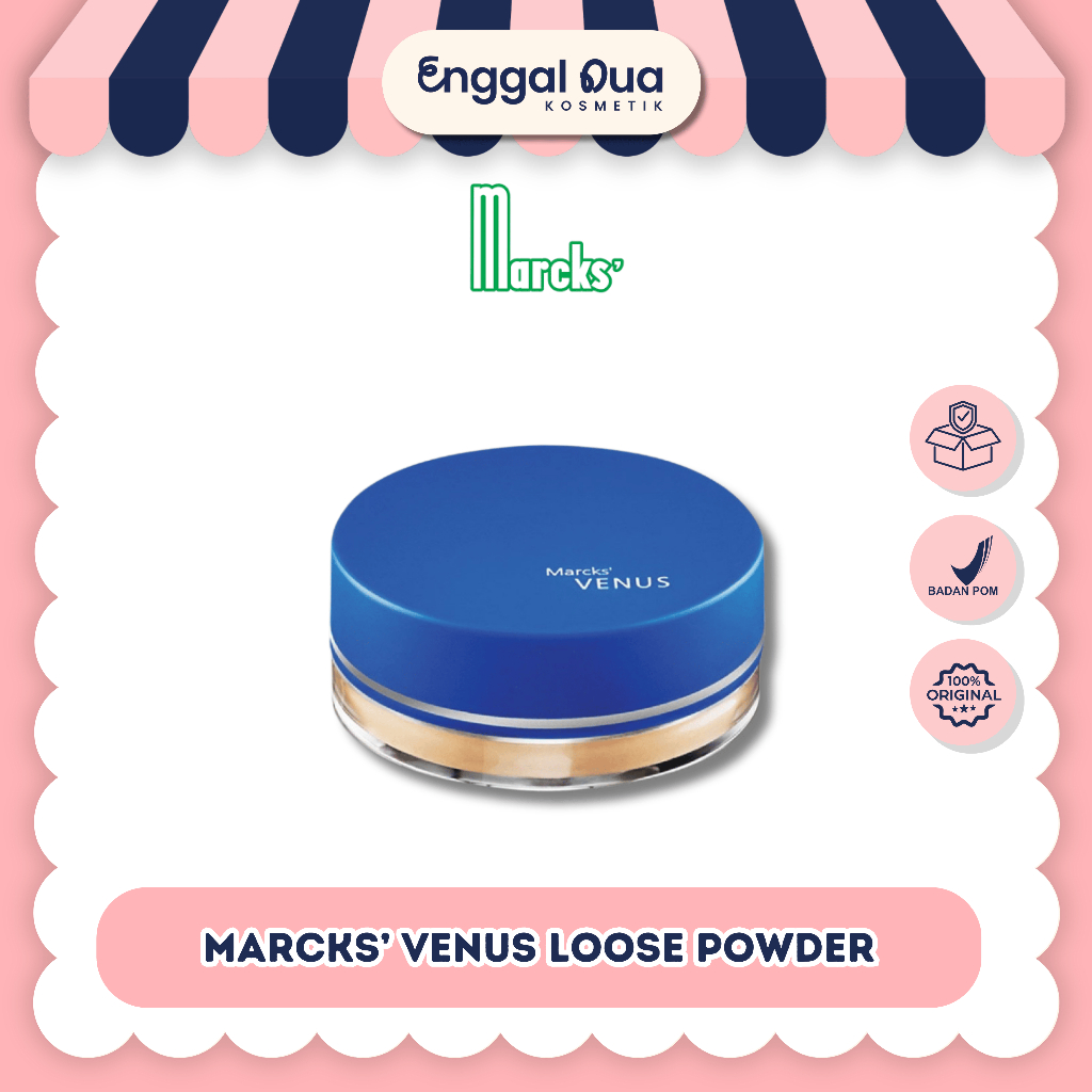 MARCKS' Venus Loose Powder Dynamic | Enggal Dua Kosmetik
