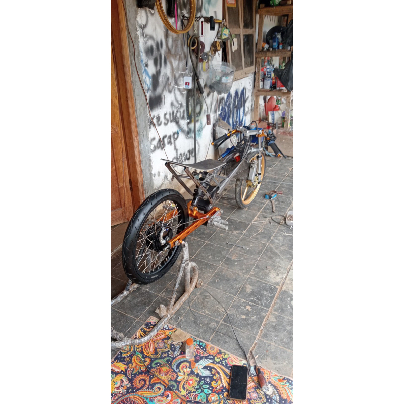 rangka set drag mx/vixion part baru