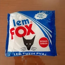 

LEM FOX PUTIH BUNGKUS BIRU 6 GRAMLem Fox Putih PVAC 6 gr bungkus biru KODE R7H5