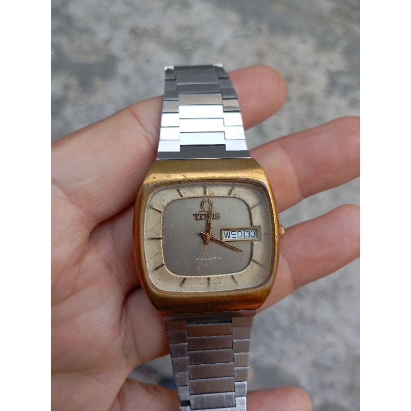 jam tangan tank solvil et titus automatic second bekas original