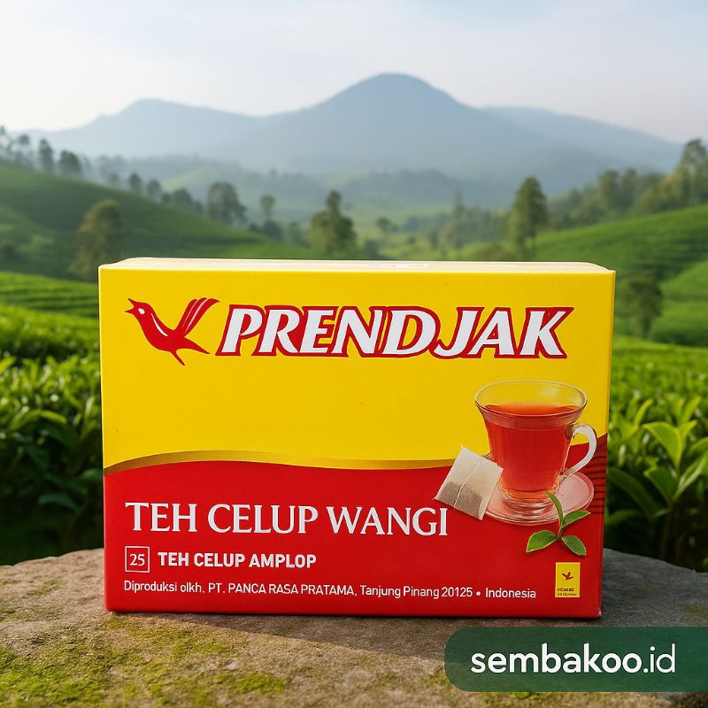 

Teh Celup Wangi Prendjak 25 Kantong - Teh Amplop Aromatik Asli Indonesia 50g