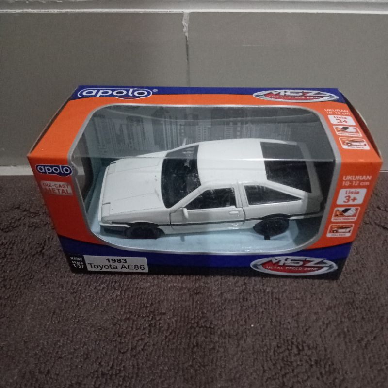 1983 toyota ae86 apolo putih
