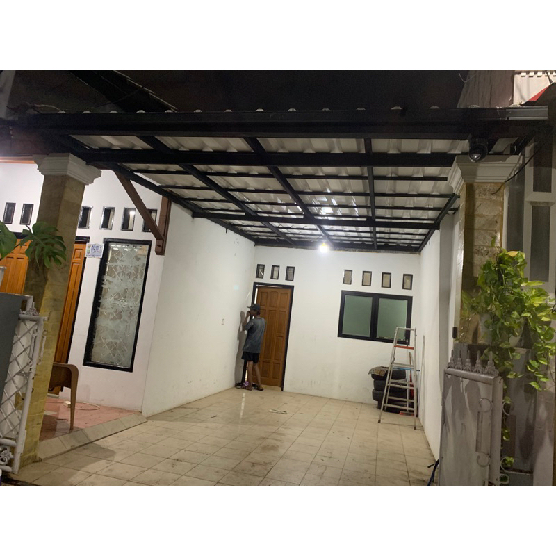 kanopi baja ringan atap alderon RS