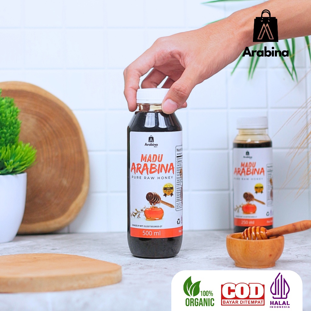 

Bny31 Arabina Madu Asli Murni 100% Tanpa Campuran Pure Raw Honey