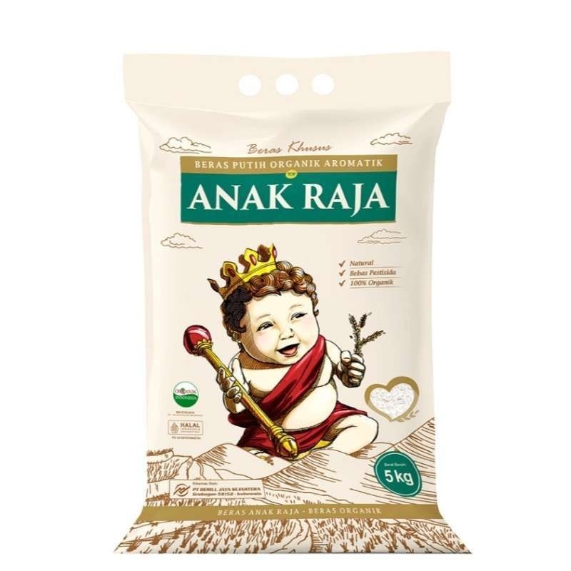 

Beras anak raja organik aromatic 5kg