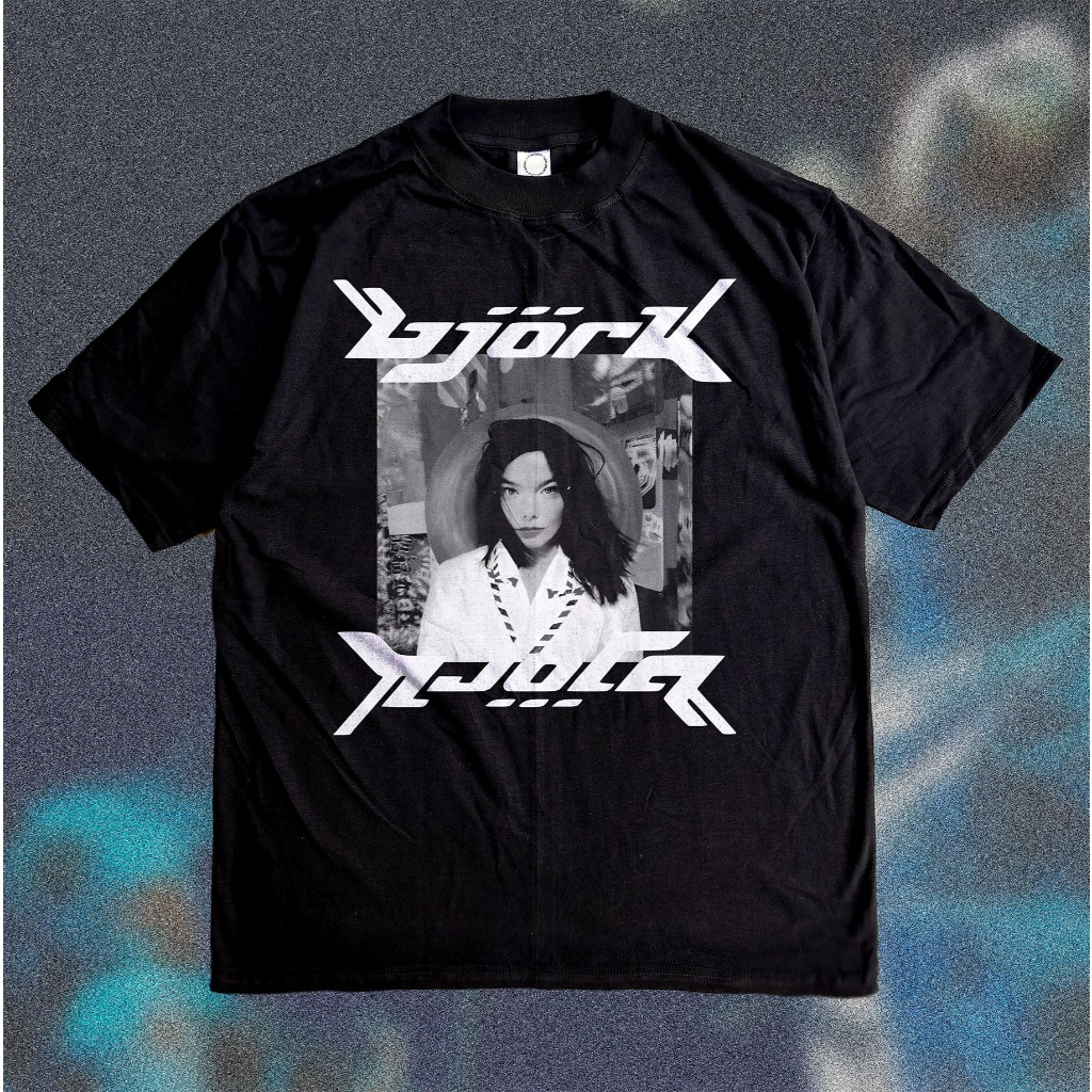 Bjork Heavyweight 16s - Kaos Band Bjork Album Post heavy Cotton Combed Bootleg