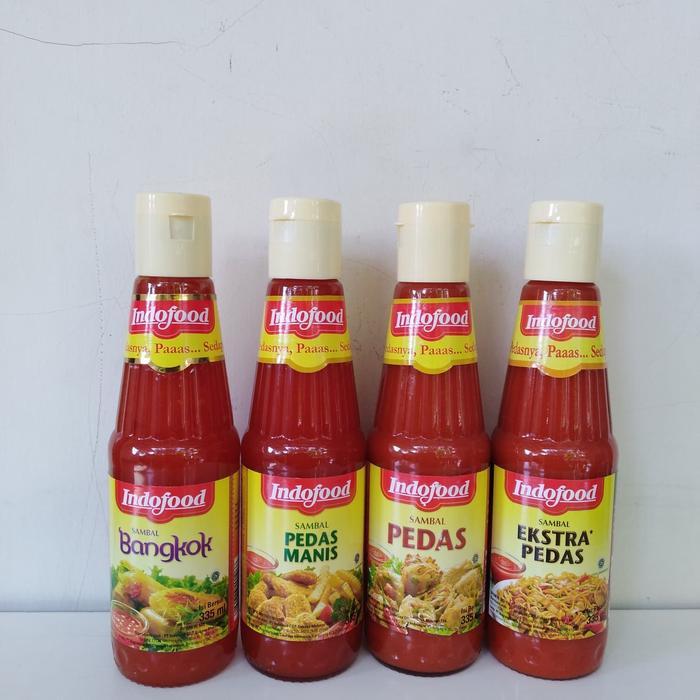 

Indofood Saos Sambel Pedas Manis 335 Ml Cabai Segar