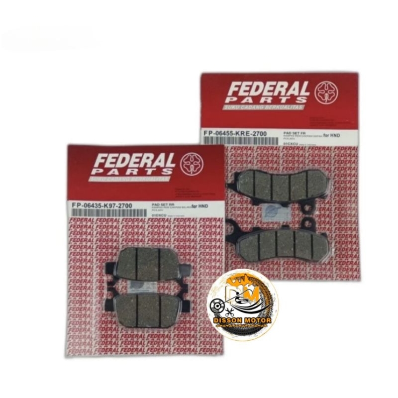 Kampas Rem PCX, ADV Kampas Rem Federal / Dispet Rem Pcx, Adv Federal / Kampas Rem ADV