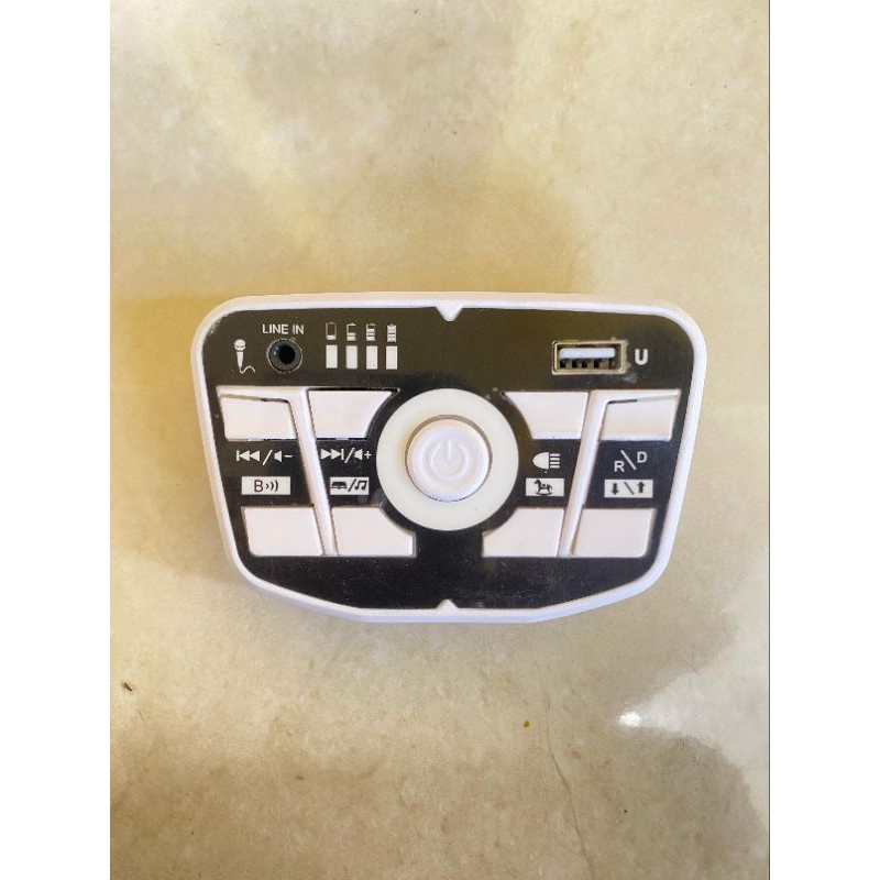 MODUL MUSIK MOBIL MAINAN AKI ANAK TOMBOL ON OFF MOBIL AKI MP3 USB MUSIK