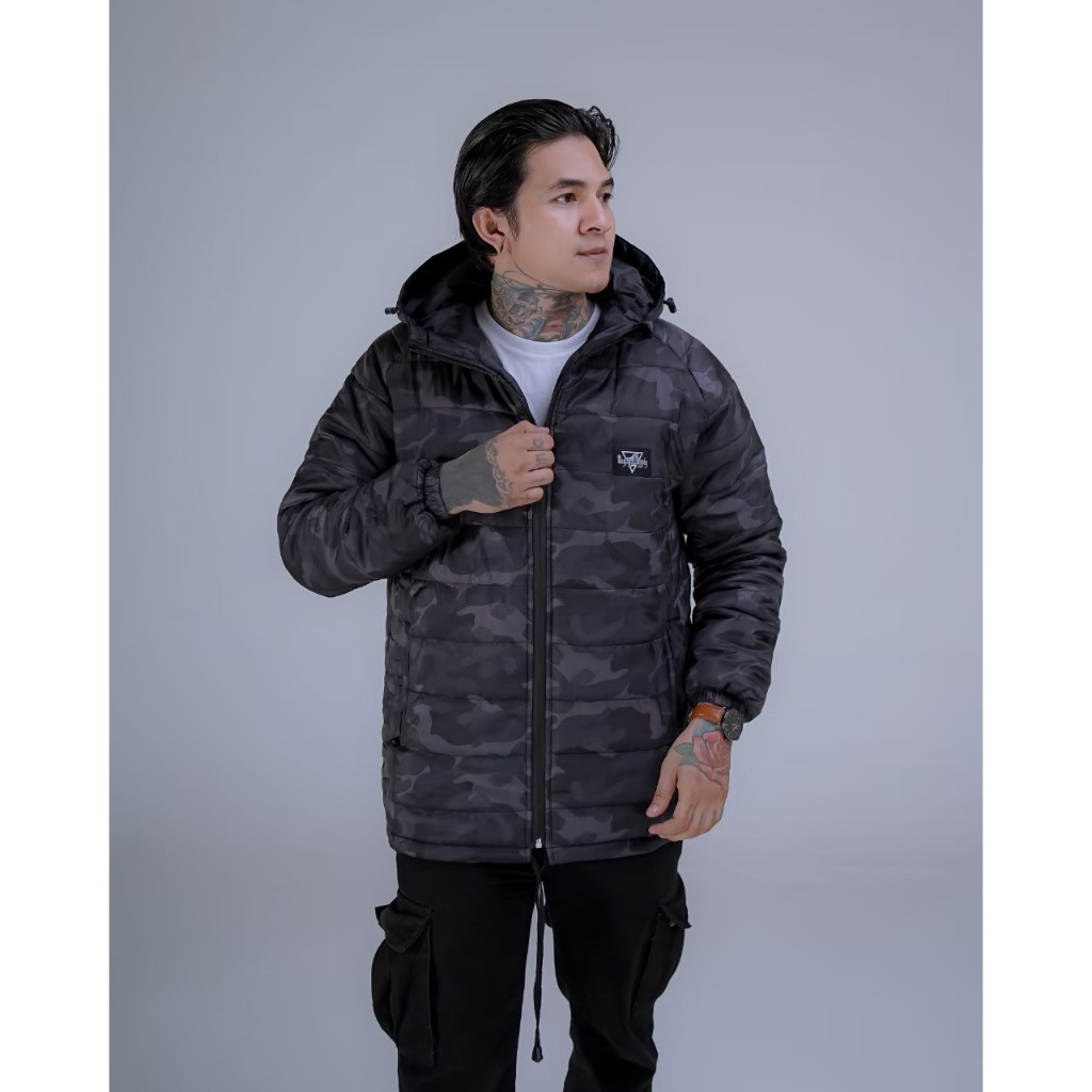 Puffer Jacket Gelembung Pria Puffer Outdoor Gunung Musim Dingin Waterproof