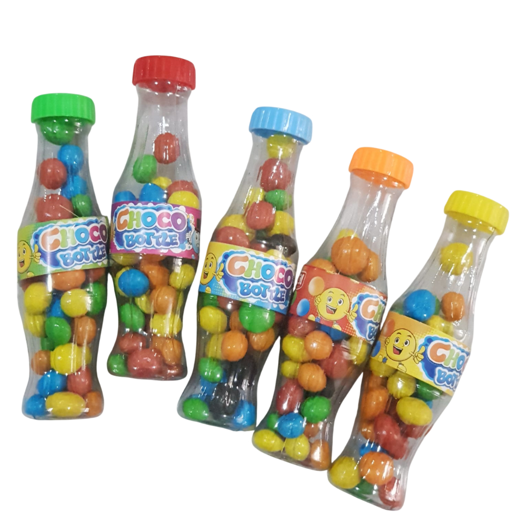 

Permen Coklat Butiran Botol Warna Warni Viral