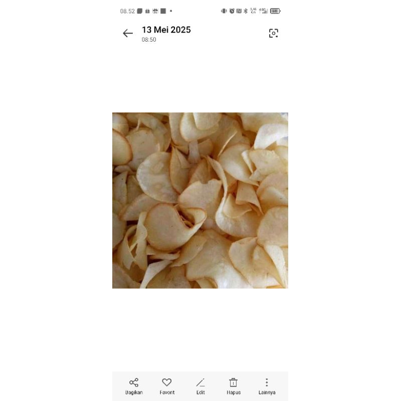 

Keripik Singkong Renyah dan Gurih
