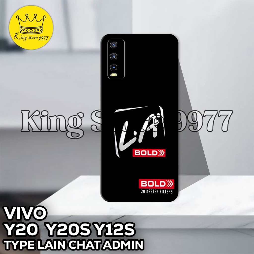 (KS20)  Softcase karet untuk VIVO Y20 - Y20S - Y12S Motif gambar karakter Motif Cowok/casing VIVO Y2
