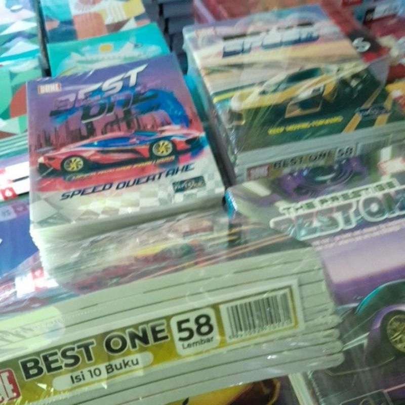 

Buku Tulis Best one isi 58 lembar