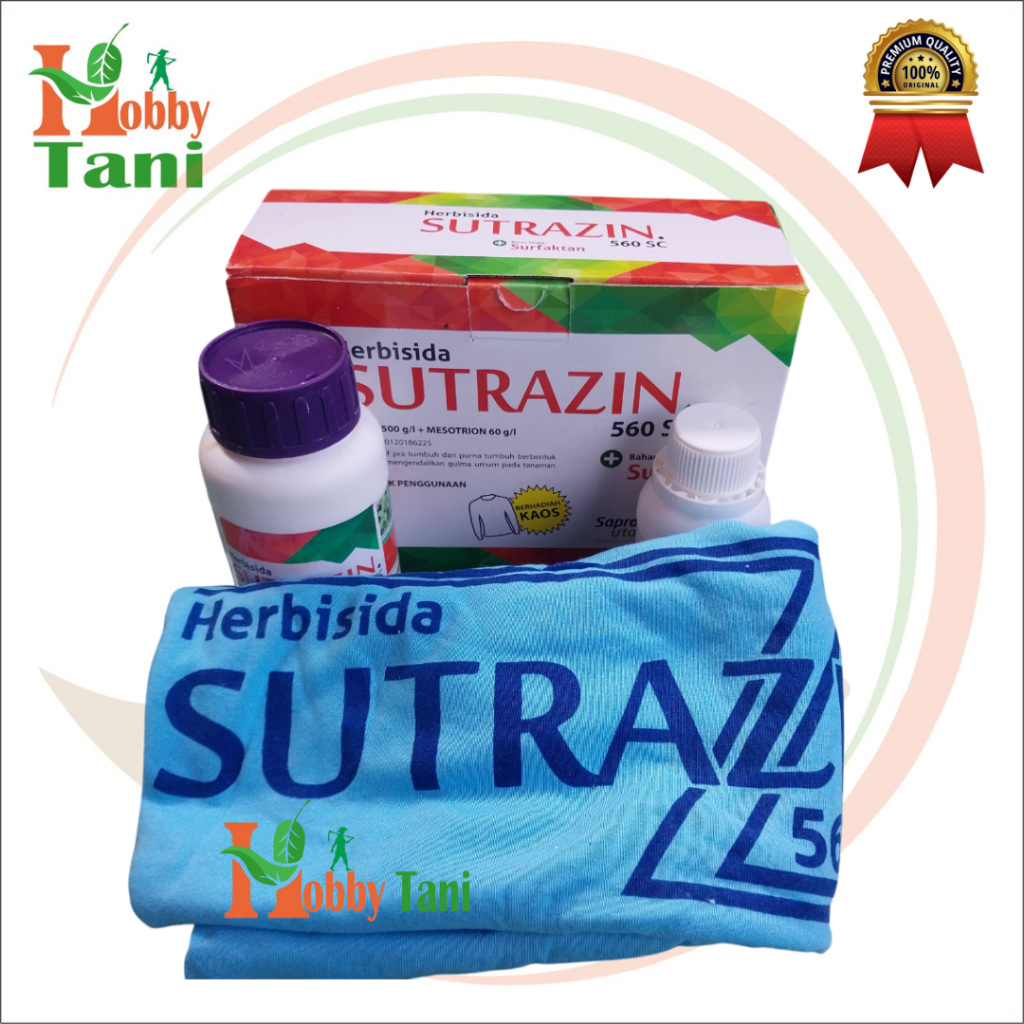 Sutrazin 560 SC 500 ML (Bonus Kaos) - Pembasmi Gulma