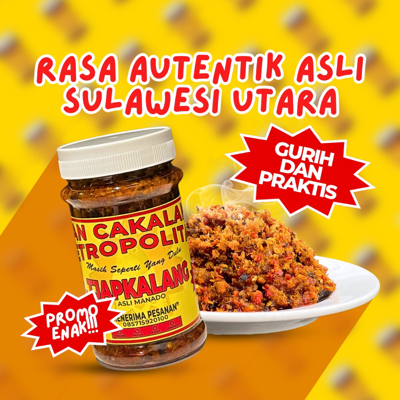 

SAMBAL CAKALANG BALADO ABON/SUWIR 200G