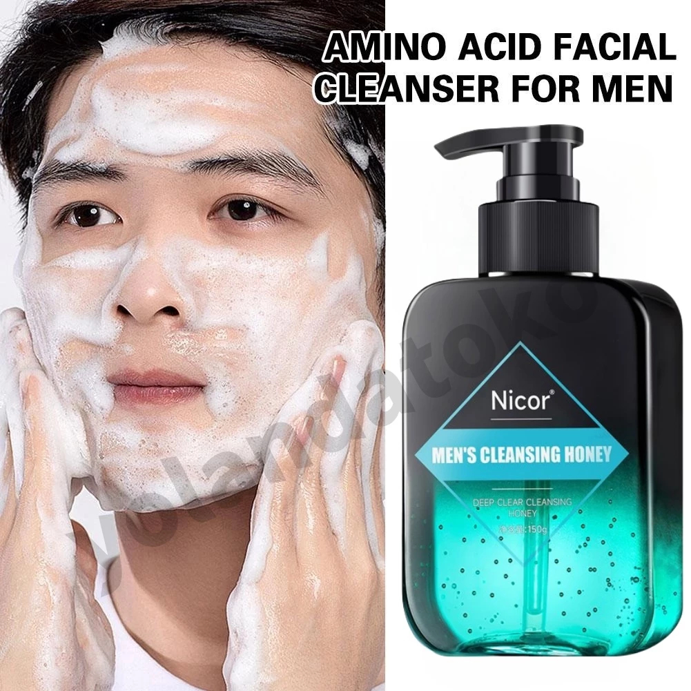 Nicor Pembersih Wajah Pria Pembersih Wajah Jerawat 150g Pembersih Wajah Pria Pemutih Wajah Pria Tung
