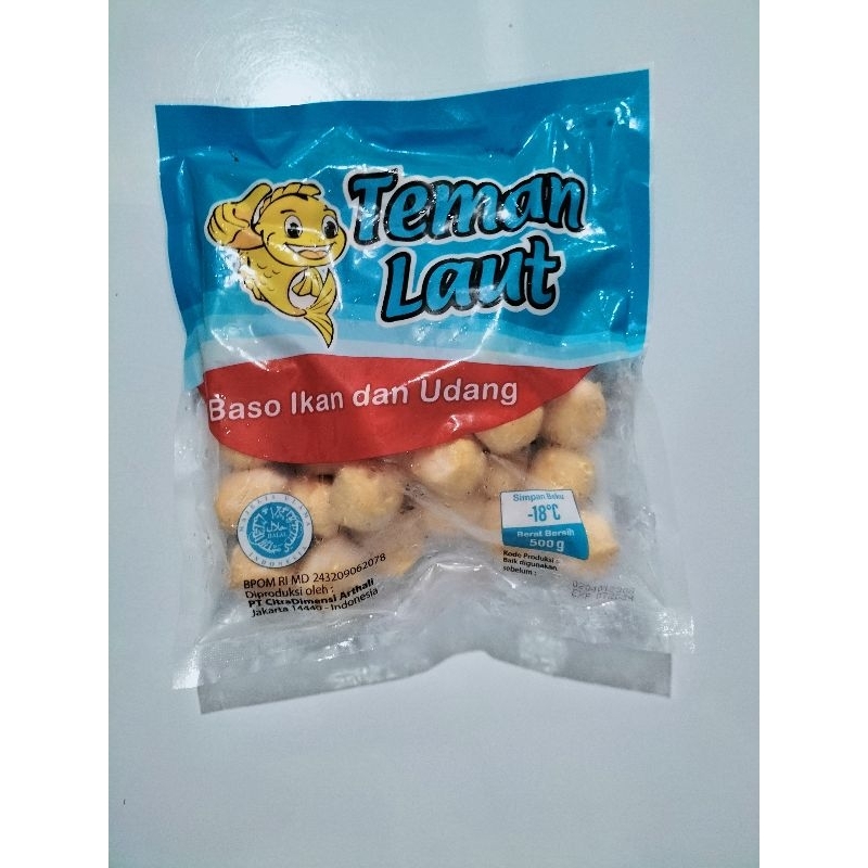 

Bakso udang teman laut 500gr