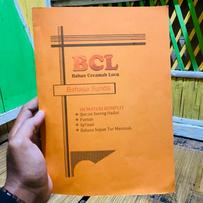 BCL Bahan Ceramah Lucu.buku ceramah lucu.kumpulan ceramah berbagai acara bahasa sunda